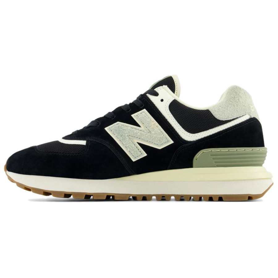 New Balance New Balance 574 Legacy Unisex Low Top Casual Running Shoes Black D Width