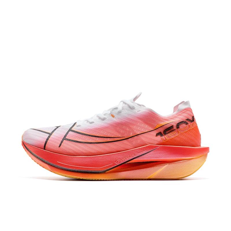 XTEP 160X 6.0 Slip Resistant Abrasion Resistant Low top Running Shoes Women's Laser Red/Classic White