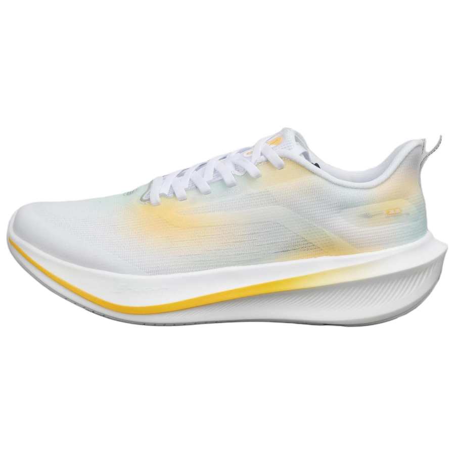 Erke Light Acrobatics 3.0 Slip Resistant Abrasion Resistant Low top Casual Running Shoes Men's White Orange