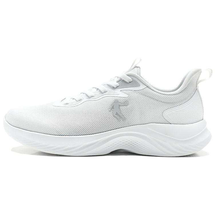 QIAODAN Low top Casual City Commuting Running Shoes Men's White