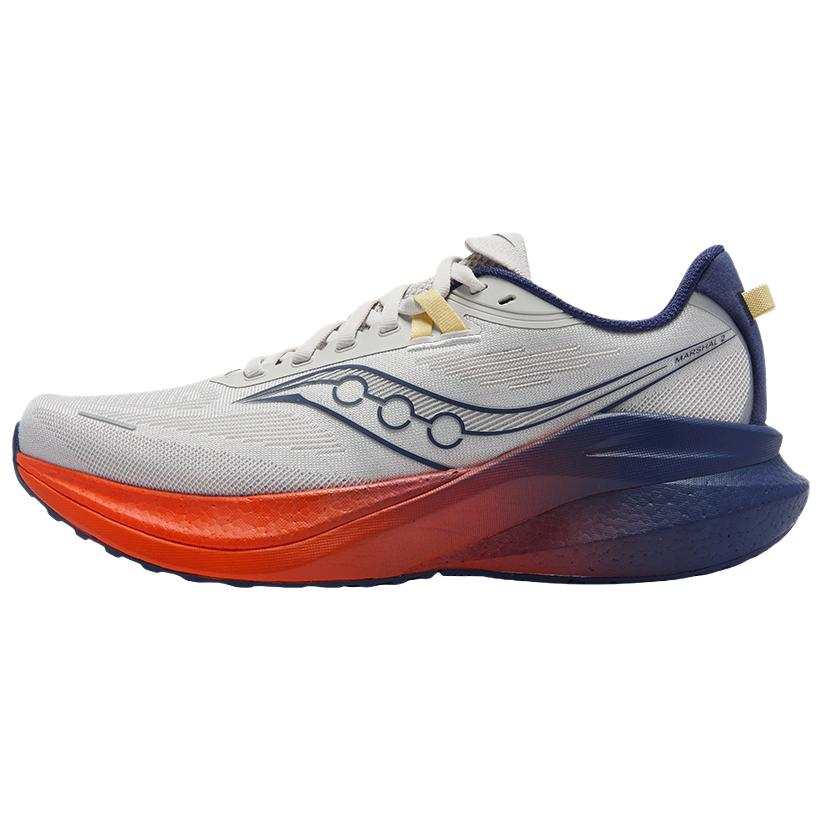 Saucony MARSHAL Ruitou 2 Slip Resistant Abrasion Resistant Low top Casual Running Shoes Unisex Gray