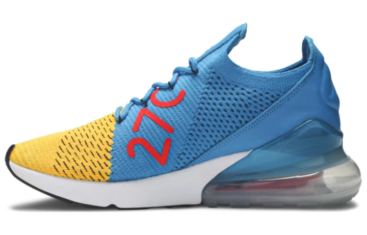 Nike Nike Air Max 270 Flyknit Laser Orange Blue Orbit