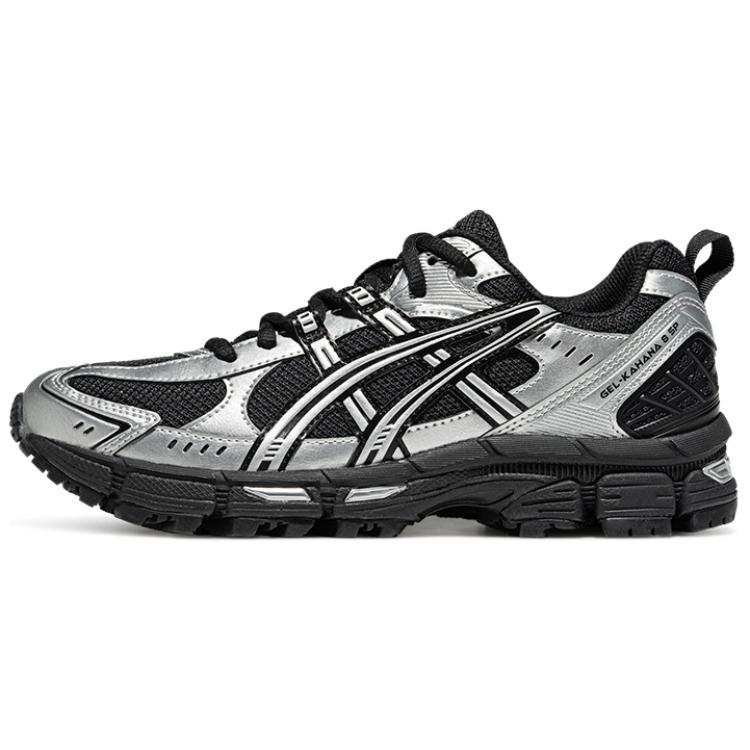 ASICS Gel Kahana 8 SP Abrasion Resistant Breathable Low top Running Shoes Women's Silver Black