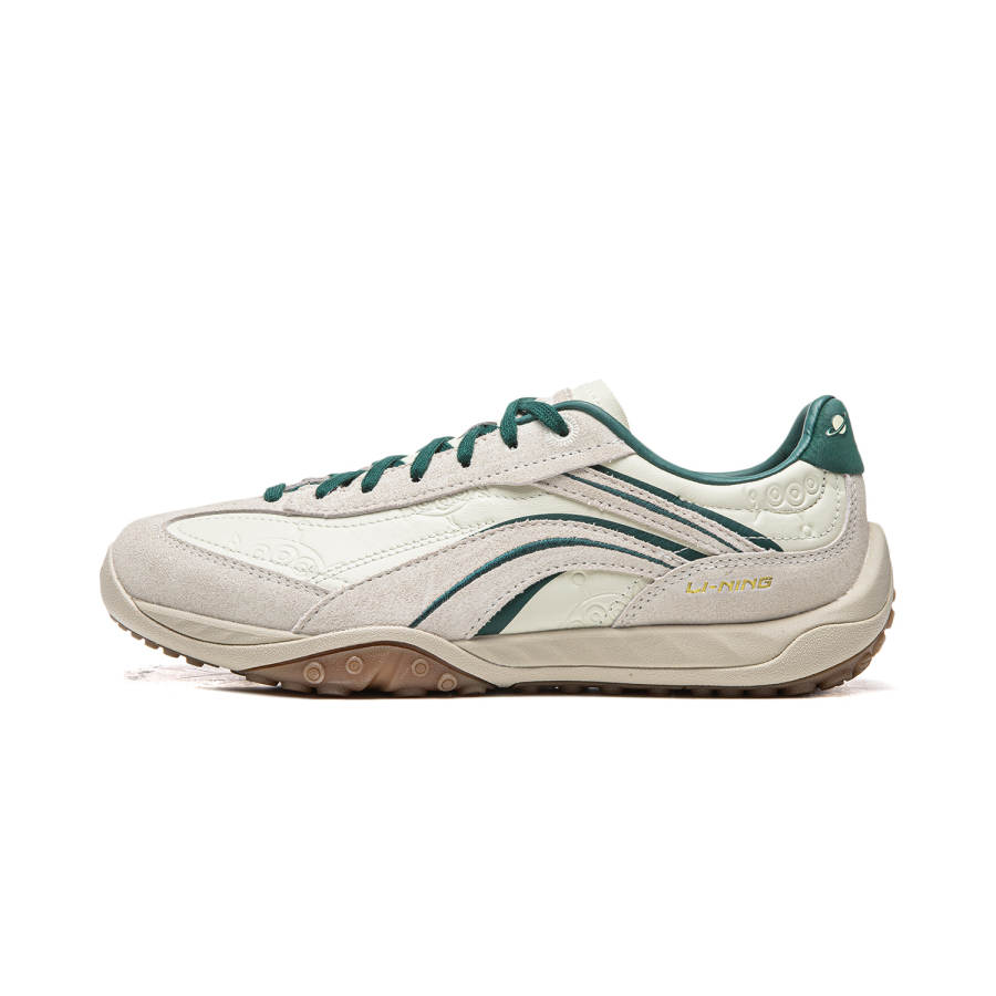 Li-Ning Li Ning x Disney Film Stream Abrasion Resistant, Lightweight, Balanced Low top Casual Shoes Unisex White Green