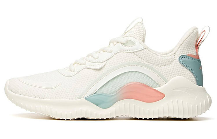 Anta Running Collection Comfortable Cushioning Slip Resistant Abrasion Resistant Low top Running Shoes Women's