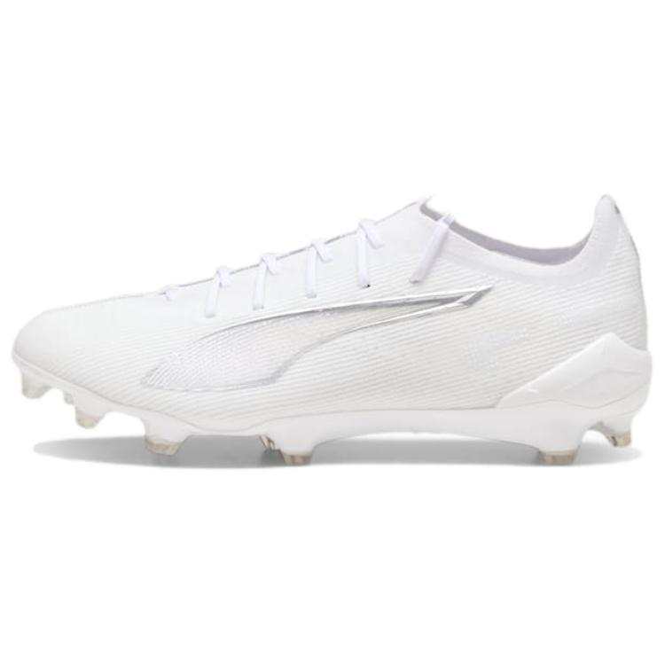 PUMA ULTRA 5 ULTIMATE Soft And Comfortable FG Firm Ground Soccer Shoes Unisex White