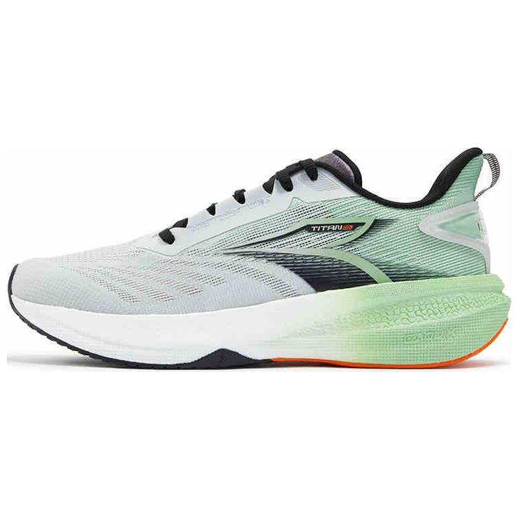361° Titan CQT Abrasion Resistant Breathable Rebound Low top Casual Running Shoes Men's Gray Green