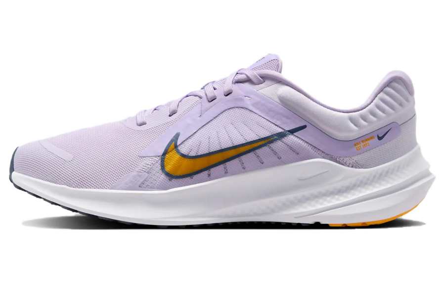 Nike Nike Quest 5 Cushioning Abrasion Resistant Cushioning, Wear Resistant Low top Running Shoes Women's Purple