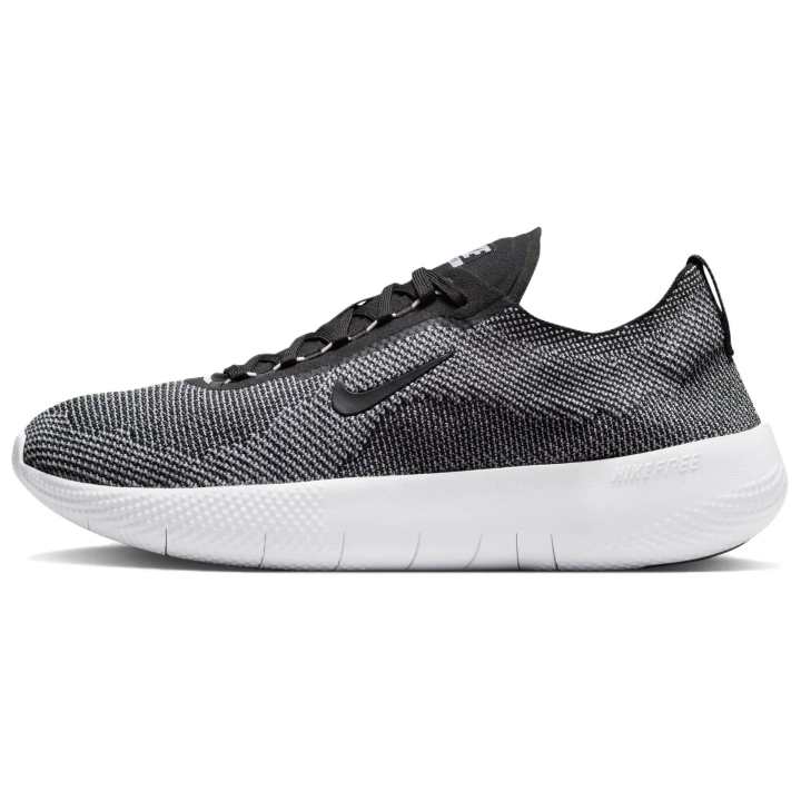 Nike Nike Free 2025 Abrasion Resistant Breathable Low top Running Shoes Men's Black White