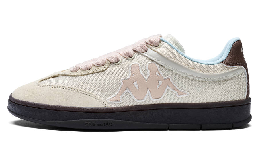 Kappa Tifo Back to Back Abrasion Resistant Low top Skateboard Shoes Women's Winter White
