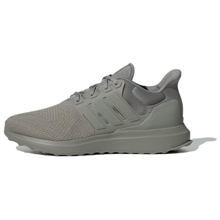 Adidas Adidas UBOUNCE DNA Slip Resistant And Breathable Low top Casual Running Shoes Men's Gray Green