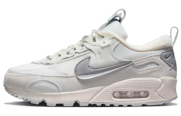 Nike Nike Air Max 90 Futura 'White Metallic Silver' Women's