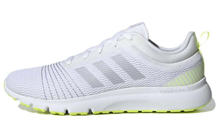 Adidas Adidas Fluidup Breathable Low top Running Shoes Men's White Green