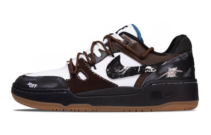 Nike Nike Full Force Low top Skateboard Shoes Men's Black