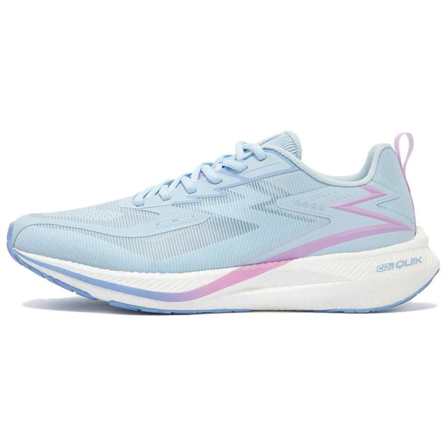 361° Cushioning Slip Resistant Low top Casual Running Shoes Men's Blue Purple