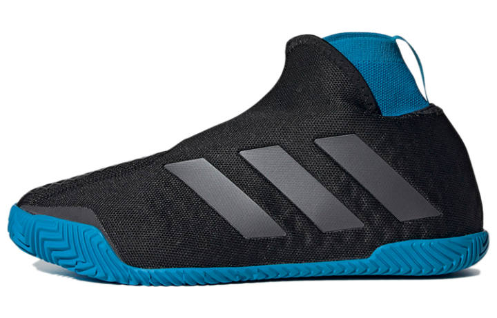 Adidas Adidas Stycon Fabric Breathable High top Running Shoes Women's Black Blue