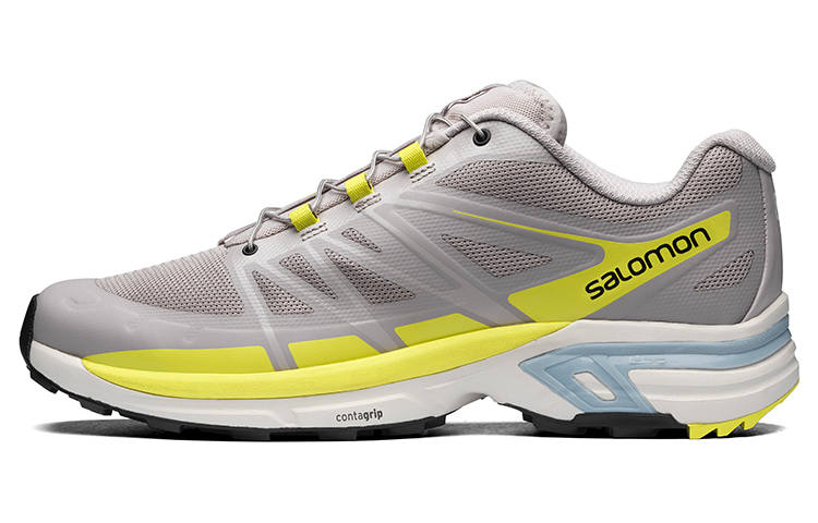 SALOMON XT Wings 2 Outdoor Sports Low top Running Shoes Unisex Rose Ash