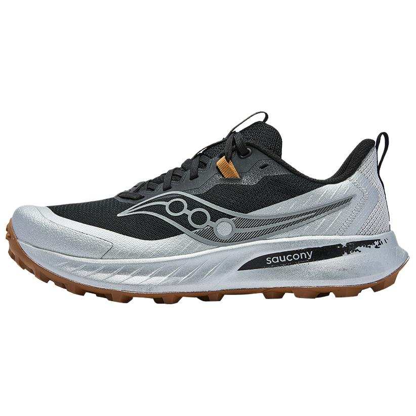 Saucony Peregrine Falcon 15 Abrasion Resistant Abrasion Resistant Low top Running Shoes Men's Black