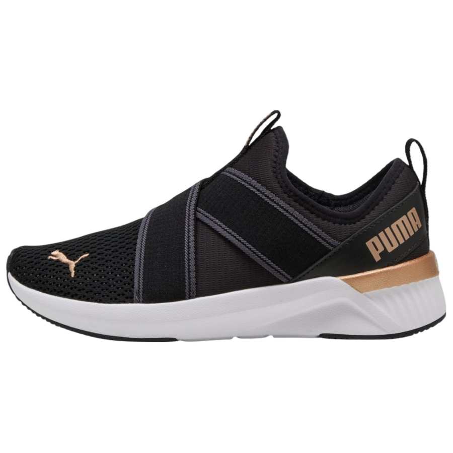 PUMA Softride Harli Cushioning Slip Resistant Cushioning Slip Resistant Low top Training Running Shoes Women's Black