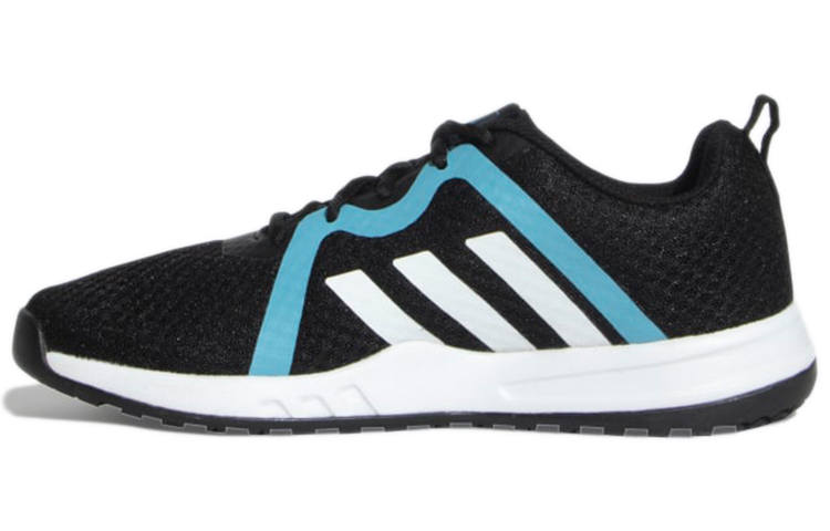 Adidas Adidas Whirlz Wear resistant, Non slip And Breathable Low top Running Shoes Men's Black Blue White