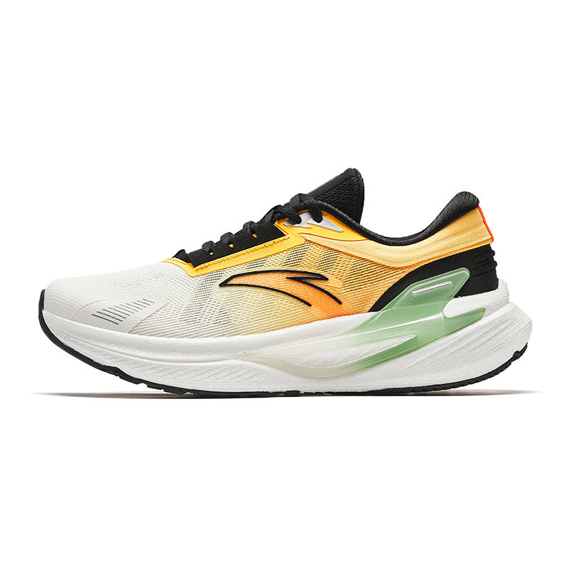 ANTA CC Running Shoes Men's Low Top White Orange