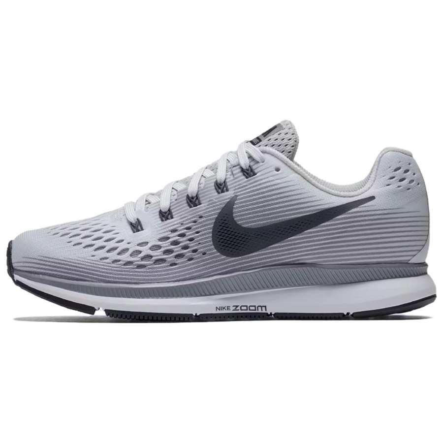 Nike Nike Pegasus 34 Abrasion Resistant Low top Casual Running Shoes Women's Gray