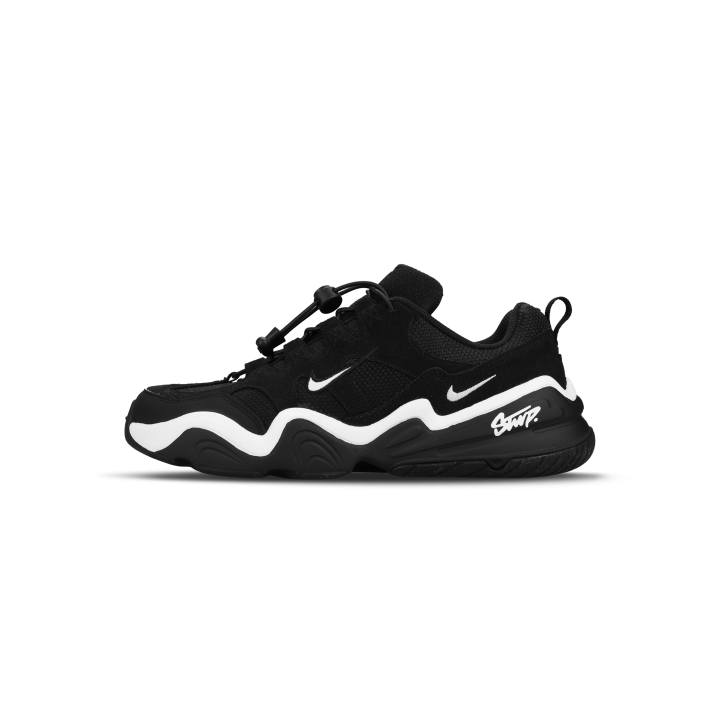 Nike Nike Tech Hera Low top Casual Shoes Unisex Black White