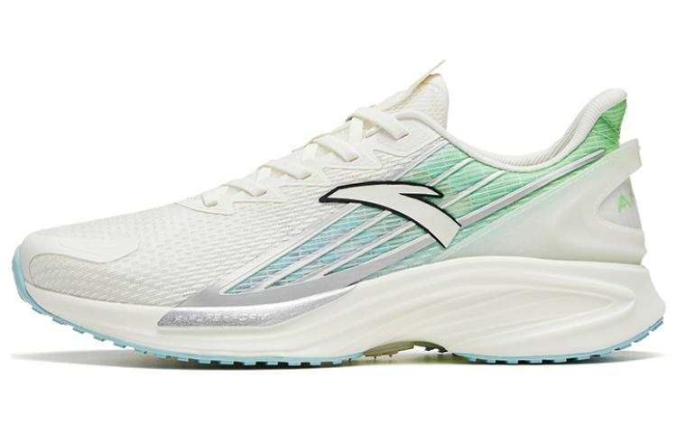 Anta A Grip Pro Slip Resistant Abrasion Resistant Low top Casual Running Shoes Men's White Green