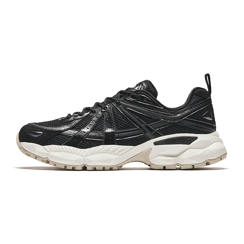 Anta Champion G02 V2 Comfortable Cushioning Slip Resistant Low top Running Shoes Men's Basic Black
