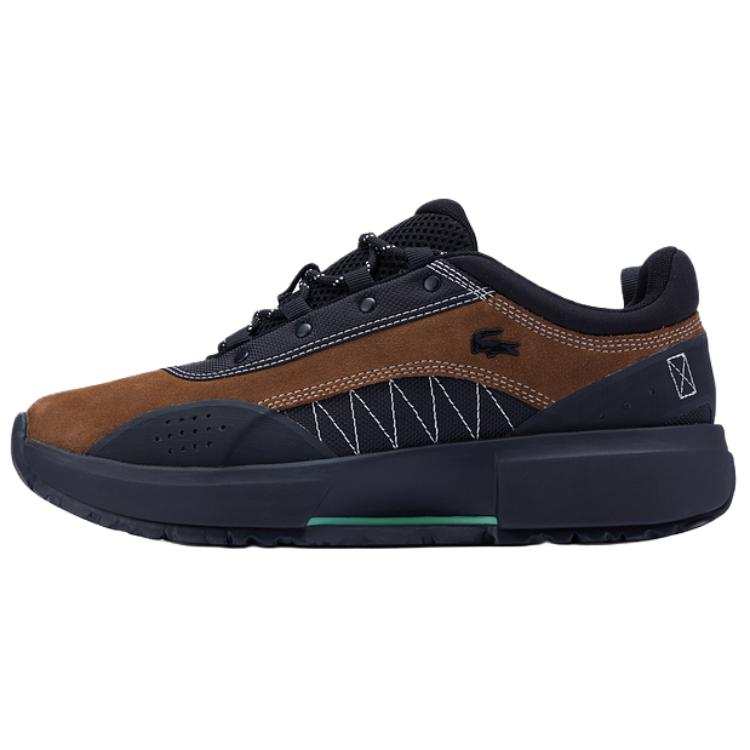 LACOSTE Minimalist Style Casual Shoes Men's Black Brown