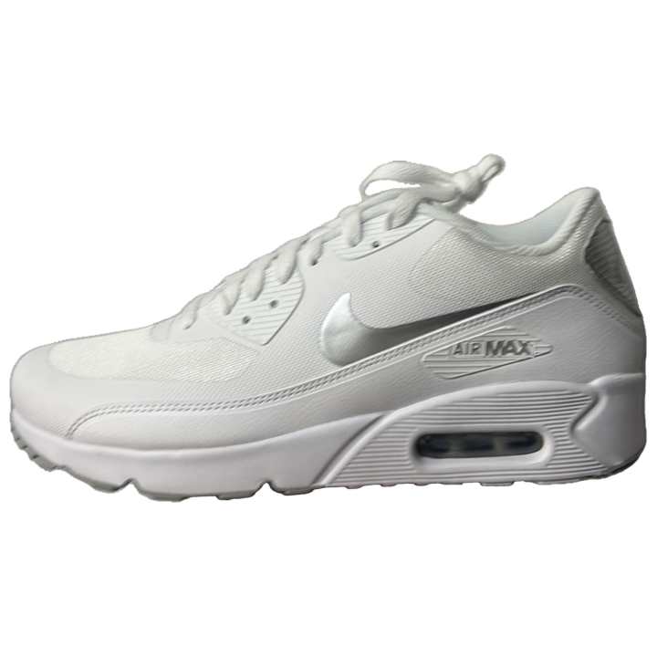 Nike Nike Air Max 1 Low top Casual Running Shoes Unisex White Silver