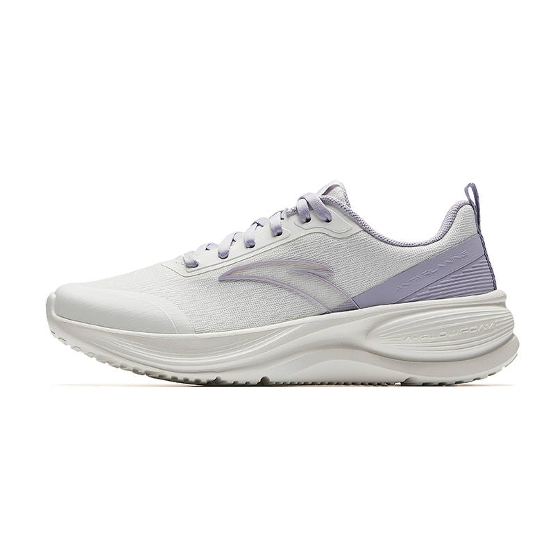 Anta Low top Casual Running Shoes Women's White Purple