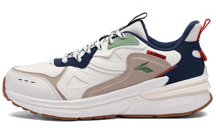 361° Comfortable And Trendy Slip Resistant, Abrasion Resistant, Lightweight Low top Running Shoes Men's White Umber