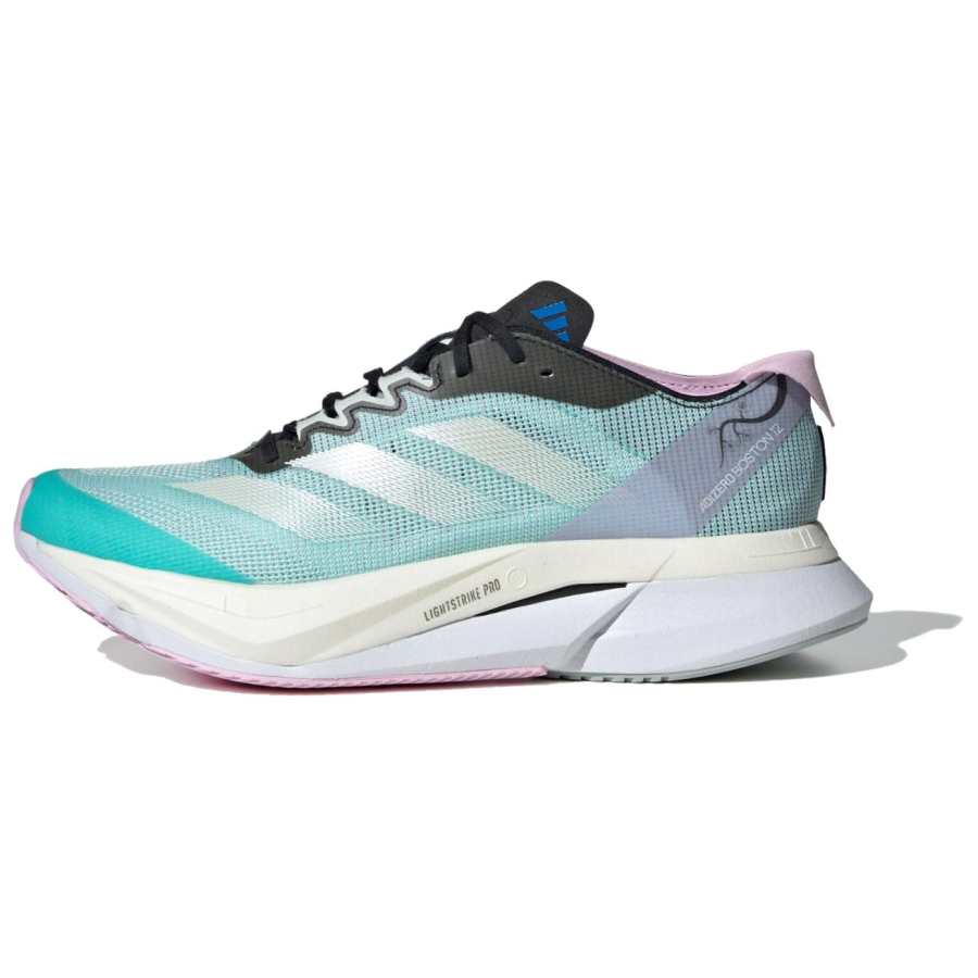 Adidas Adidas Adizero Boston 12 Comfortable And Lightweight Slip Resistant Abrasion Resistant Low top Running Shoes Women's