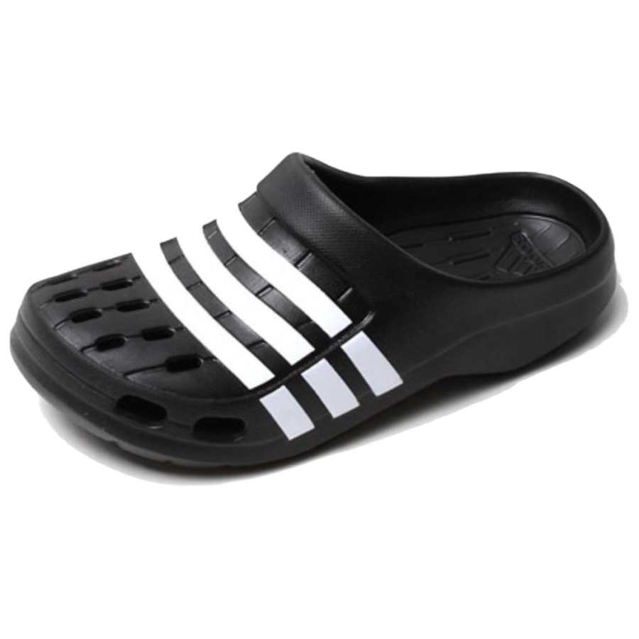 Adidas Adidas Abrasion Resistant Slip Resistant Closed Toe Slippers Unisex Black