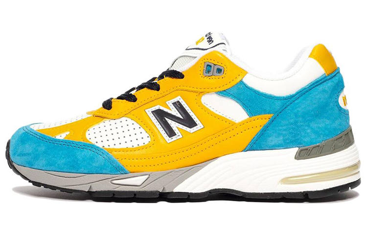 New Balance 991 Sneakersnstuff x 991 New Balance Made in England 'Blue Yellow'