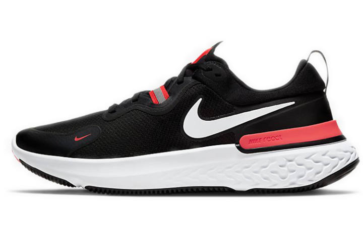 Nike Nike React Miler Black Laser Crimson