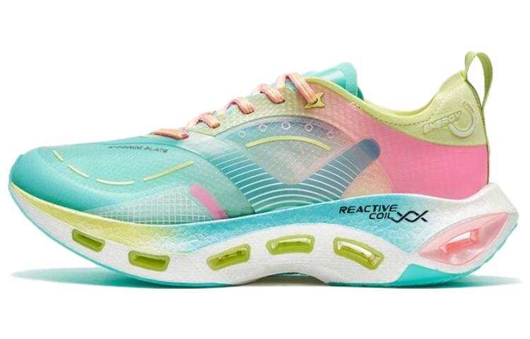 XTEP Cushioning Spin 10.0 Pro Professional Slip Resistant Abrasion Resistant Low top Running Shoes Men's Celery Green
