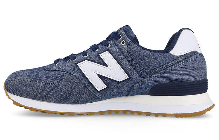 New Balance New Balance NB 574 Sports Low top Running Shoes Men's Denim Blue