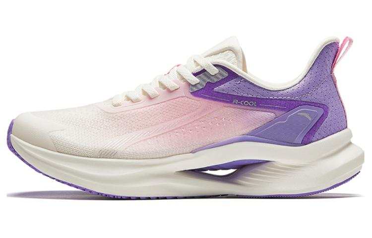Anta Wind Control Lace Up Cushioning Breathable Lightweight Cushioning Breathable Lightweight Low top Running Shoes