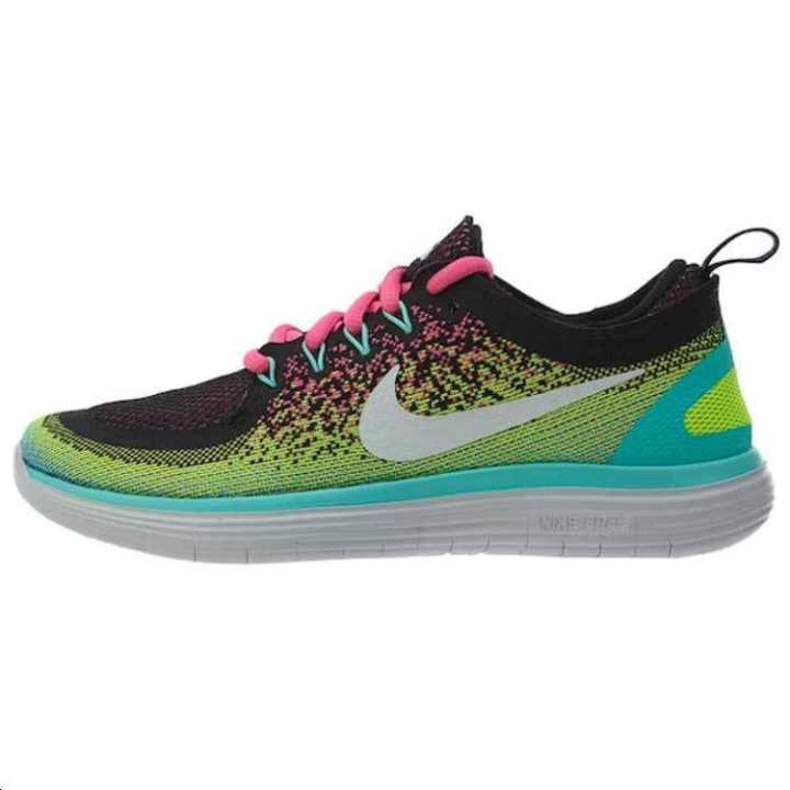 Nike Nike Free Rn Distance 2 Pink Blast Off White Black Women's