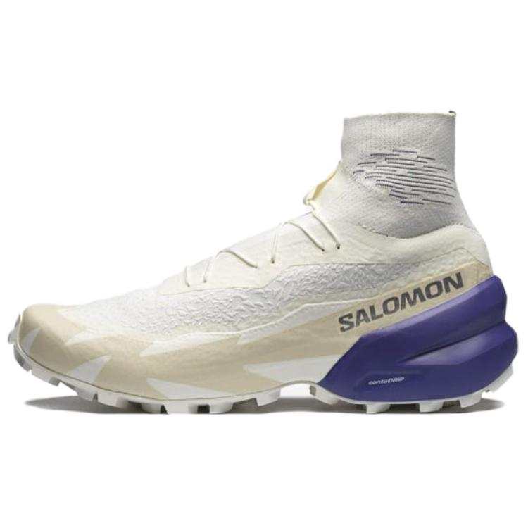 SALOMON SPEEDCROSS ADVANCED Comfortable And Lightweight Mid top Running Shoes Unisex Vanilla