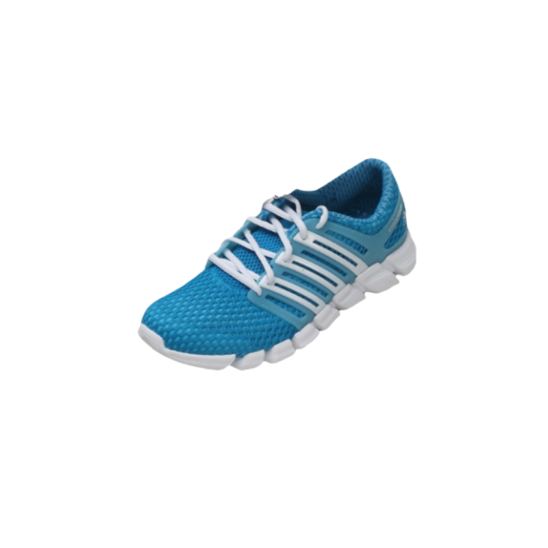 Adidas Adidas Textile, Synthetic Leather Slip Resistant Abrasion Resistant Low top Running Shoes Men's Blue
