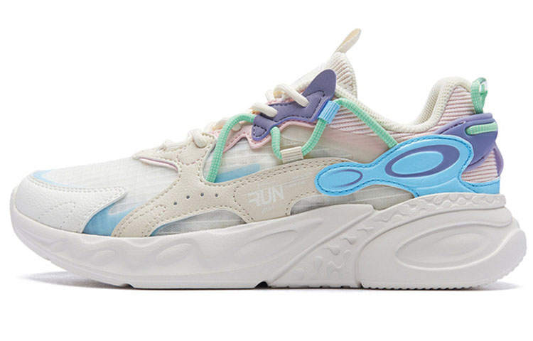 361° Casual Cushioning Slip Resistant Abrasion Resistant Breathable Lightweight Low top Running Shoes Women's Sago