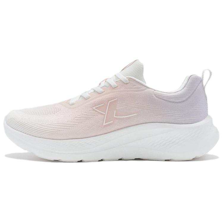 XTEP Breathable And Lightweight Low top Casual Running Shoes Women's Pink Purple White
