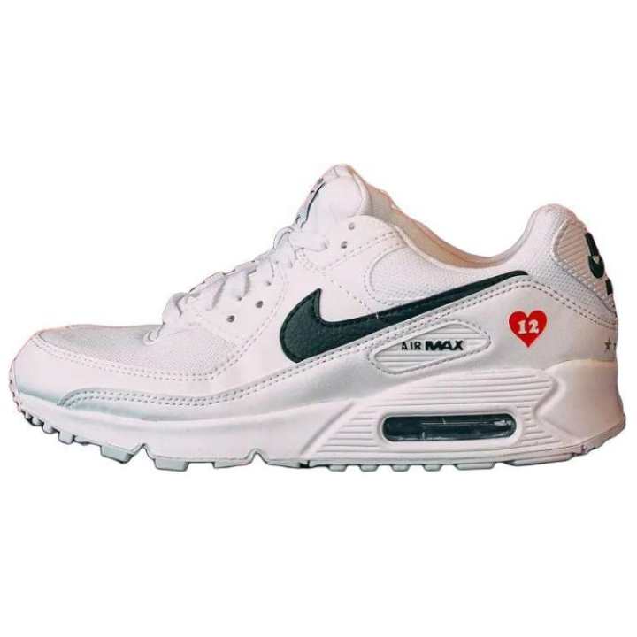 Nike URAWA REDS x Nike Air Max 90 Low top Casual Running Shoes Women's White Red