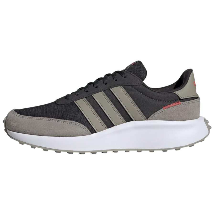 Adidas Adidas Slip Resistant Abrasion Resistant Low top Casual Running Shoes Men's Black Gray