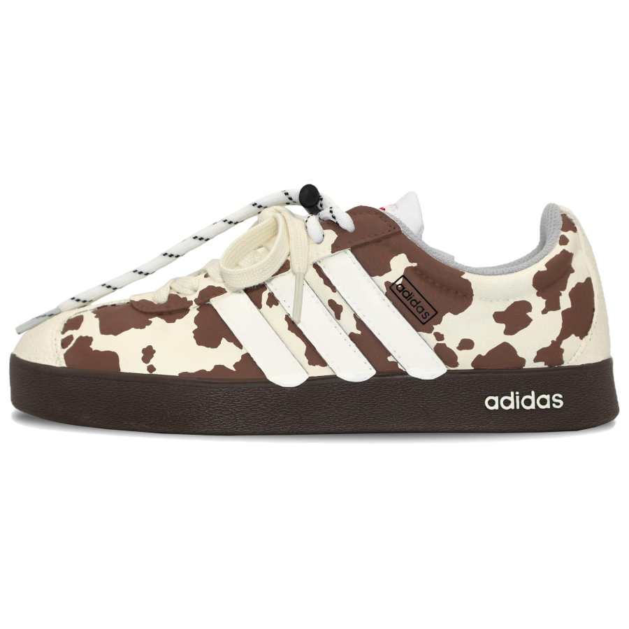 Adidas Adidas VL COURT 2.0 Abrasion Resistant, Lightweight, And Breathable Low top German Army Trainers Women's Brown White