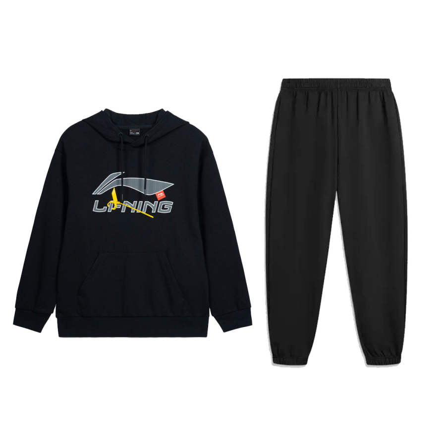 Li-Ning Li Ning Sweatshirt Set Unisex 2 Piece Set