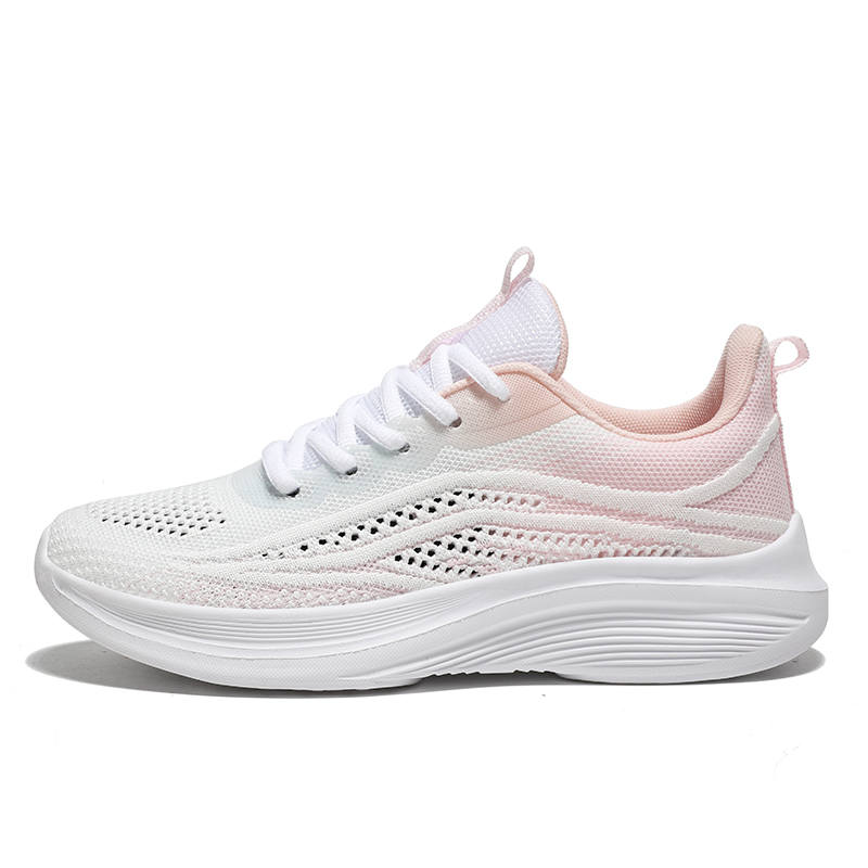 BIANSULONG Cushioning Slip Resistant Abrasion Resistant Low top Casual Running Shoes Women's